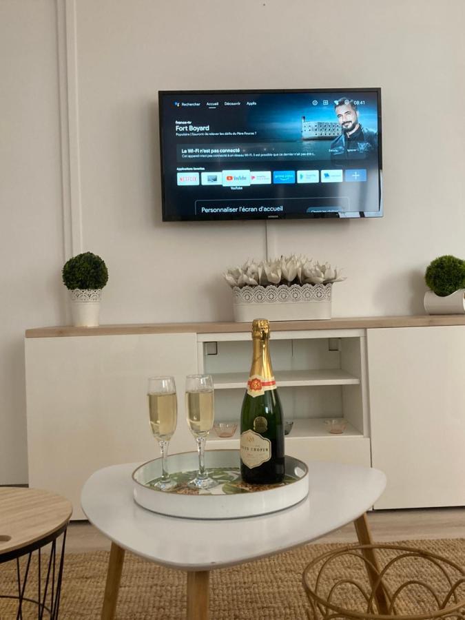 Apartament Garden Spa-Hyper Centre Avec Cour-Calme-Sauna-Hamam Troyes Zewnętrze zdjęcie